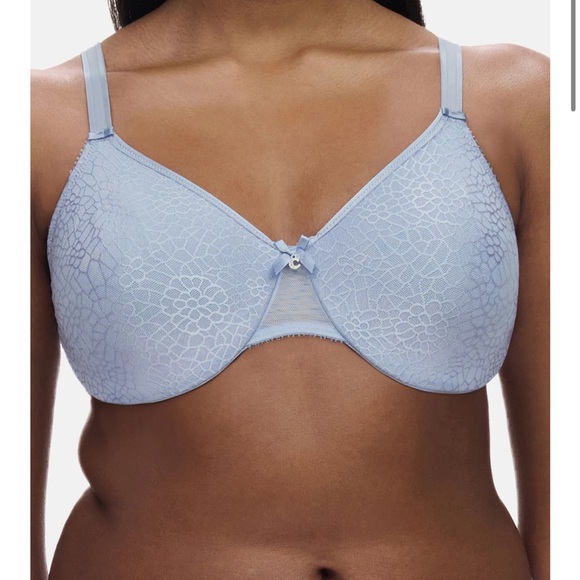 Chantelle C Magnifique Seamless Minimizer Bra - Slate Blue 40DDD (40F) - Picture 7 of 7